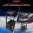 5 Core 9U Professional Audio Rack Mount DJ Mixer Stand Studio Adjustable Table Cart with Wheels