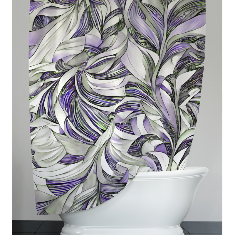Rideau de douche Alyra, H 72 po x l 70 po