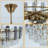 8-Light 23.6" Dimmable Tiered Crystal Chandelier