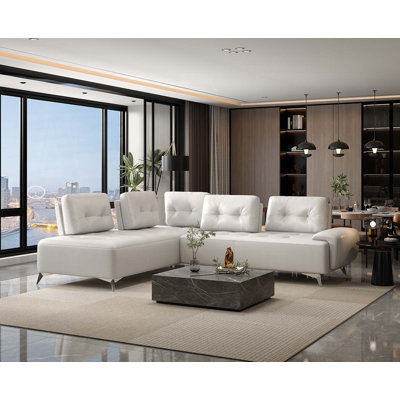 Canapé modulaire en cuir Turano