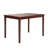 Alexa-Mae 4 - Person Solid Wood Top Four Leg Dining Set-666349906