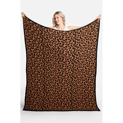 Leopard Pattern Luxury Soft Throw Blanket