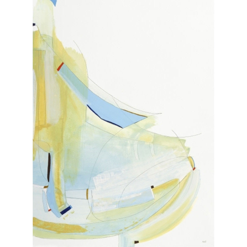 Surface III Print by Kyle Goderwis, Glass Coat, 54" H x 40" W x 1.5" D