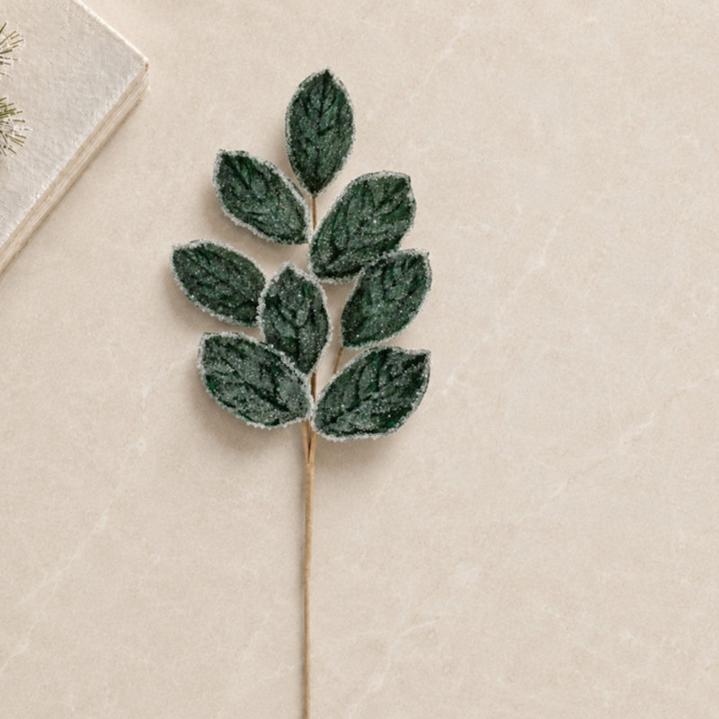 Feuille de magnolia perlée (ensemble de 4)