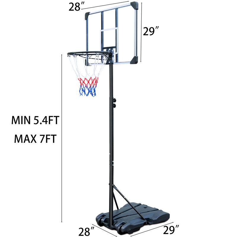 Panier de basketball enterré réglable en hauteur Tonwin