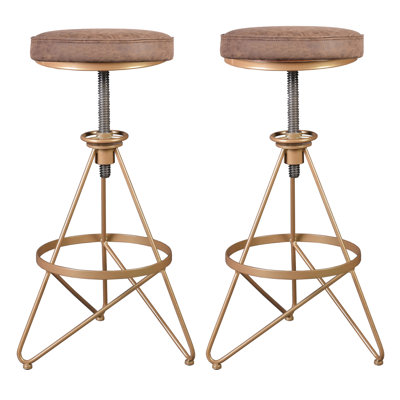 Tabouret pivotant à hauteur réglable