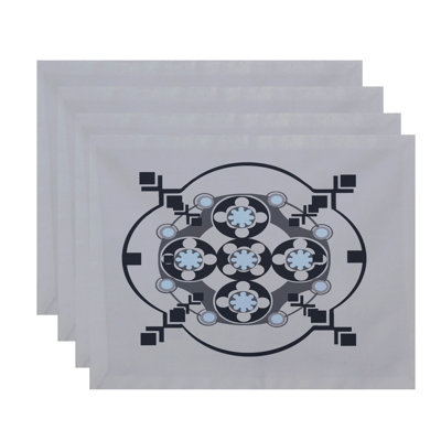 Atchison Polyester Geometric Rectangle Placemat