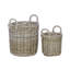 Ensemble de 2 paniers en rotin