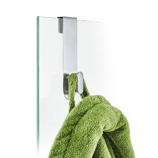 Acrylic Shower Door Hooks Clear No Drilling Free Towel Over Glass