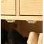 Refreshing solid oak shoe cabinet