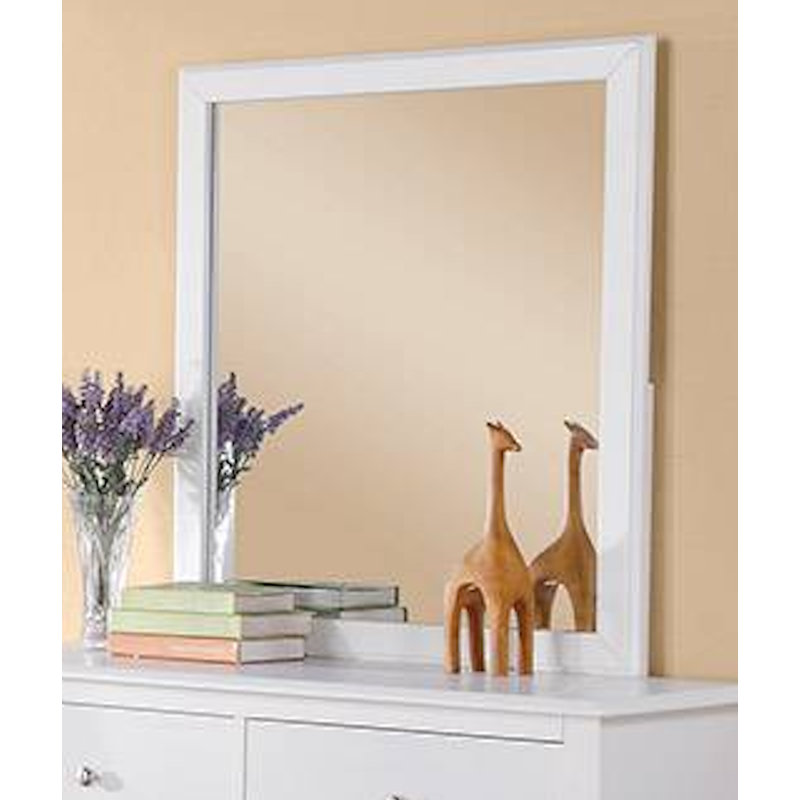 Miroir Aiydan, Blanc