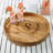 Laurel Initial Solid Wood Tray