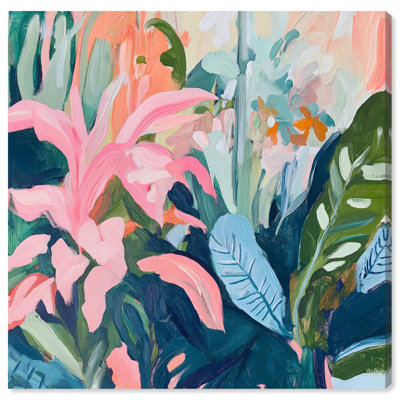 Art Remedy Bright Tropical Art Canvas