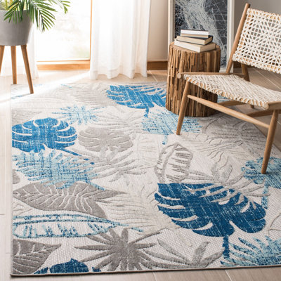 Anakin Performance Floral Indoor/Outdoor Area Rug