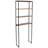 Natarbora 69" H Industrial-Style 4-Tier Over-the-Toilet Shelf Storage - Teak-1453372059
