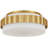 Scalloop Antique Brass Flush Mount-2109004257-2109004258