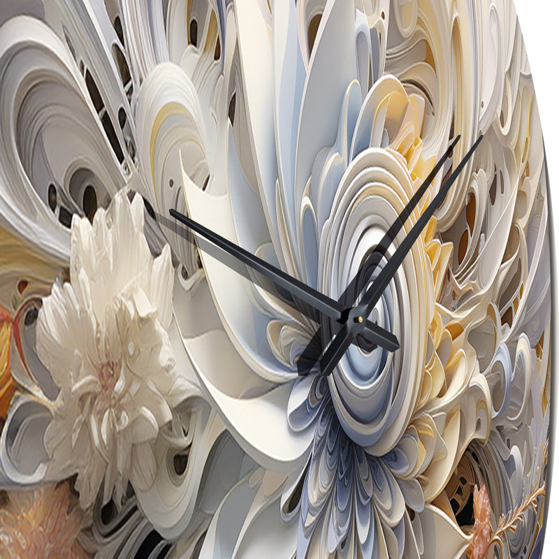 Horloge murale Cosmic Fractal, Petit