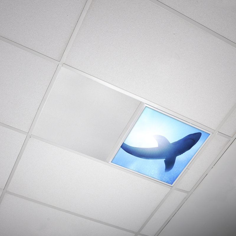Couvre-lumière décoratif flexible océan