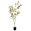 Arbre artificiel 60 'en pot fleurs roses