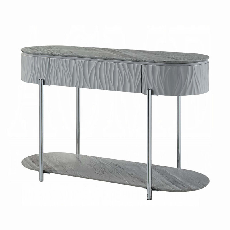 Console Table With Bottom Shelf