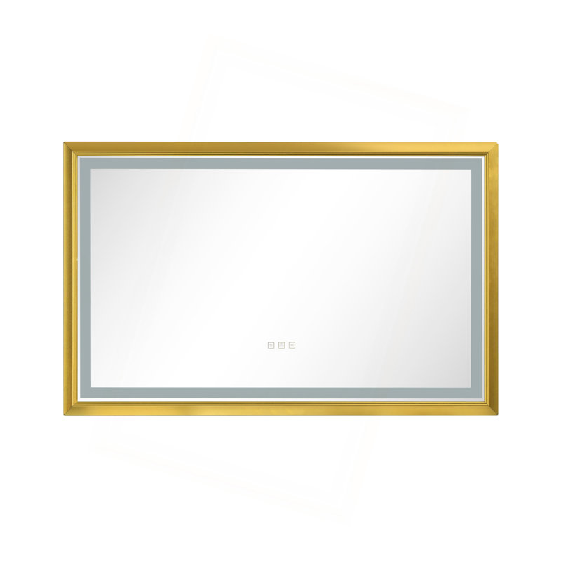 Versatile Wall-Mounted Bathroom LED Mirror With Advanced Functions For Ideal Vanity