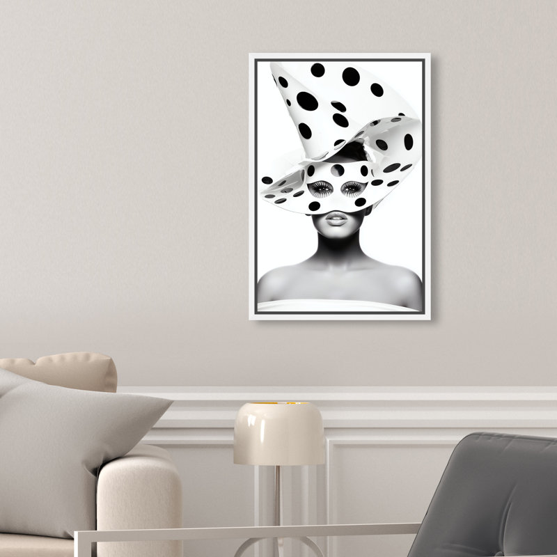 Spotted Sovereign Print by Oliver Gal, 16"H x 11"W, White Floater Frame