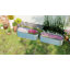 2 pièces 6 x 2 x 2 pi jardin surélevé galvanisé, argent