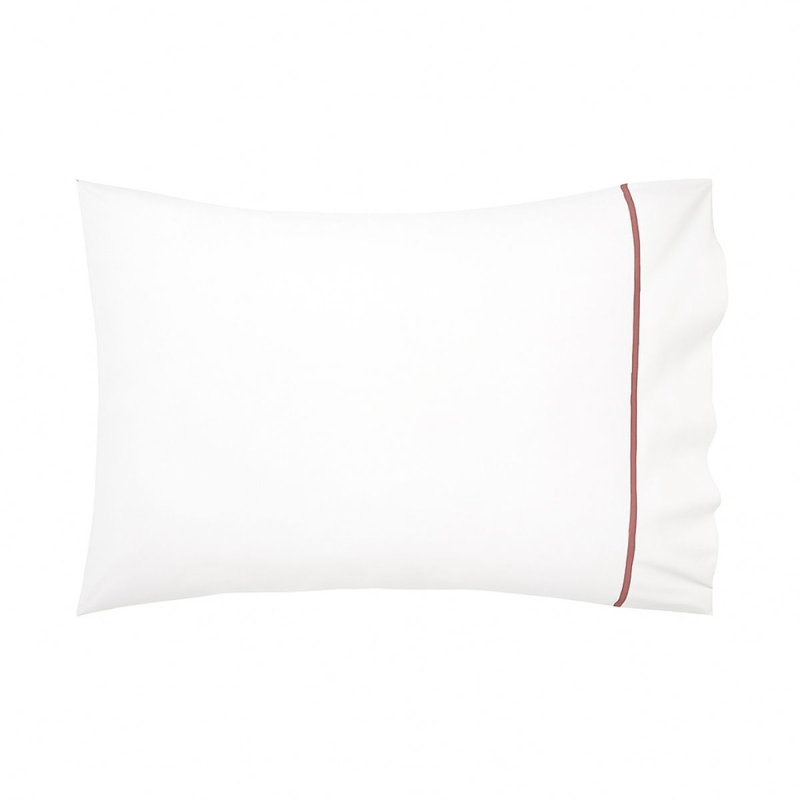 Athena Percale Pillow Case, Standard Pillowcase, Celeste