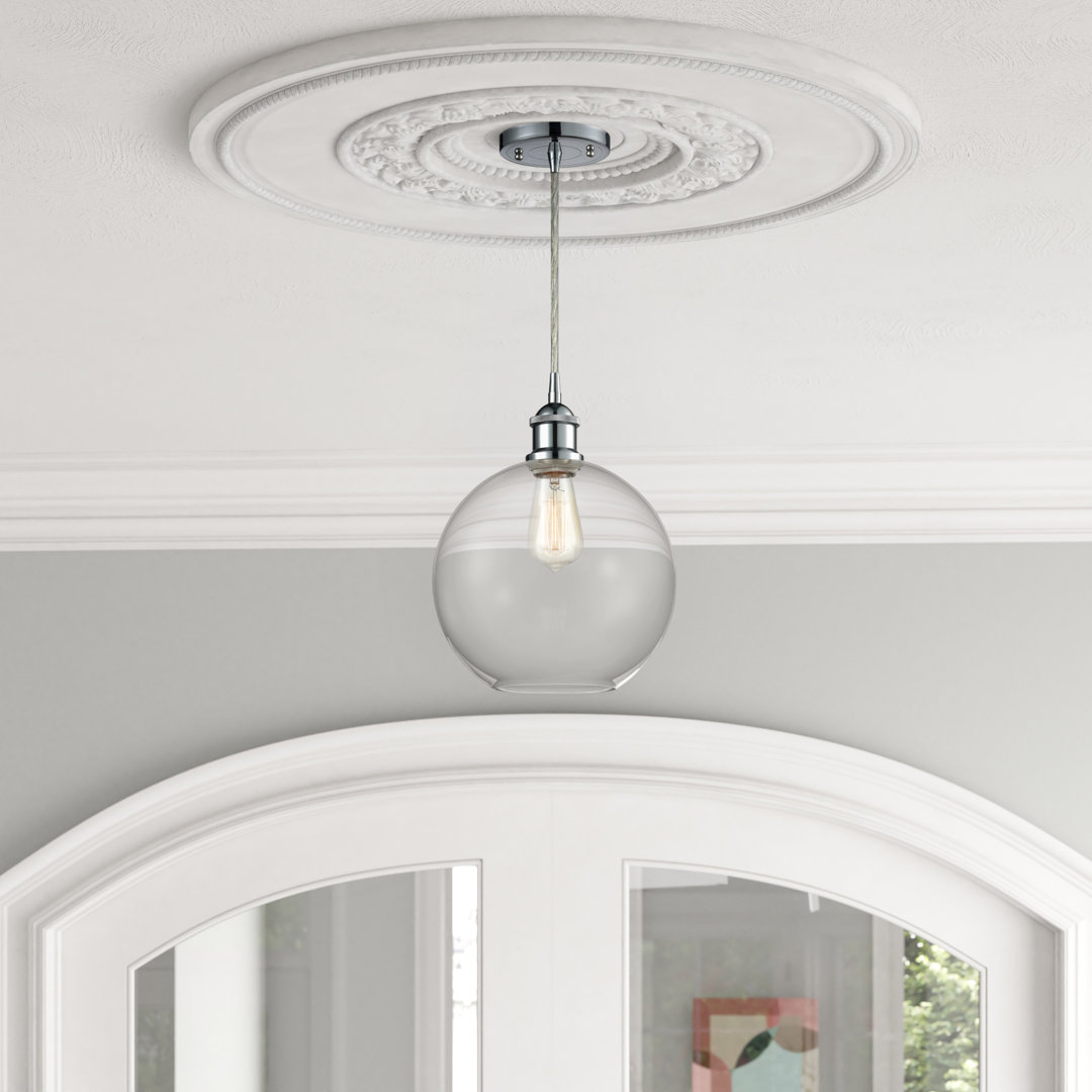 Baptista 1 - Light Single Pendant Beachcrest Home™ Shade 