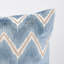 Chevron Velvet Pillow-58849765