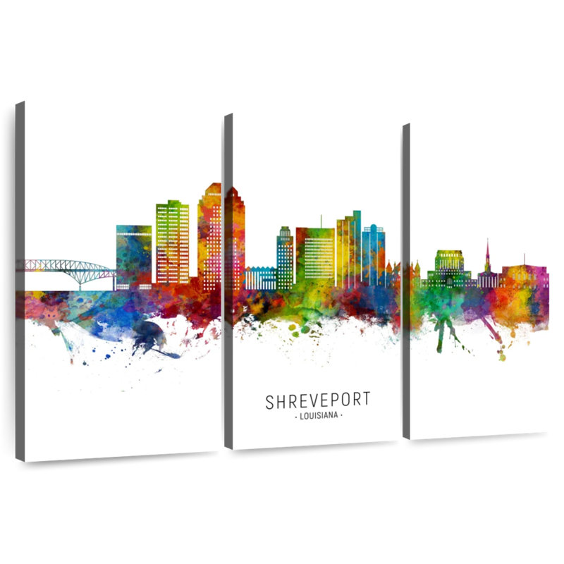 Nicci Shreveport, Louisiane, horizon I, H 36 po x l 57 po