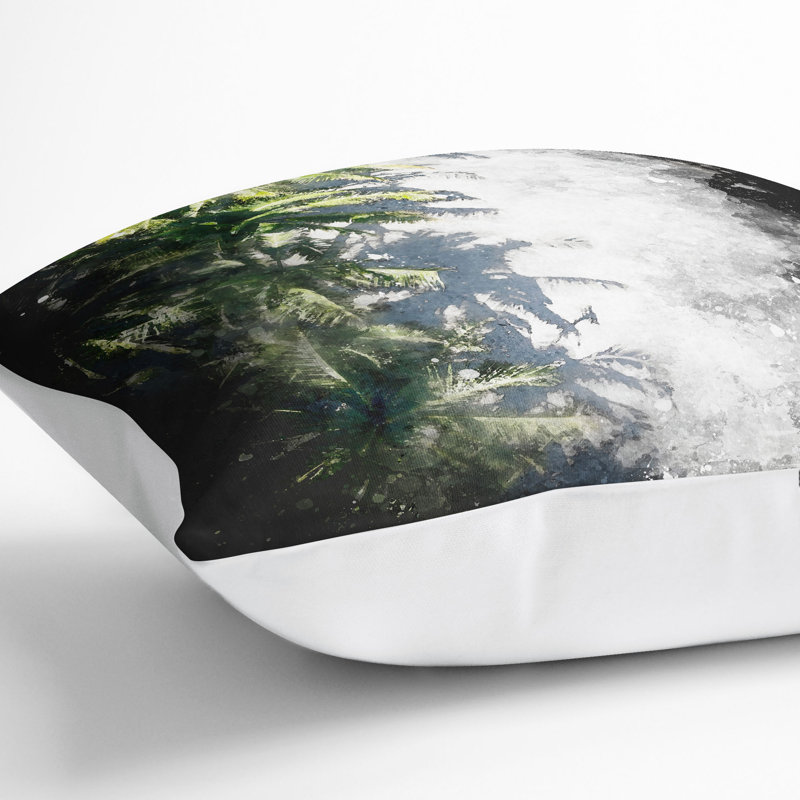 Square Cushion, White, 55cm H x 55cm W x 20cm D