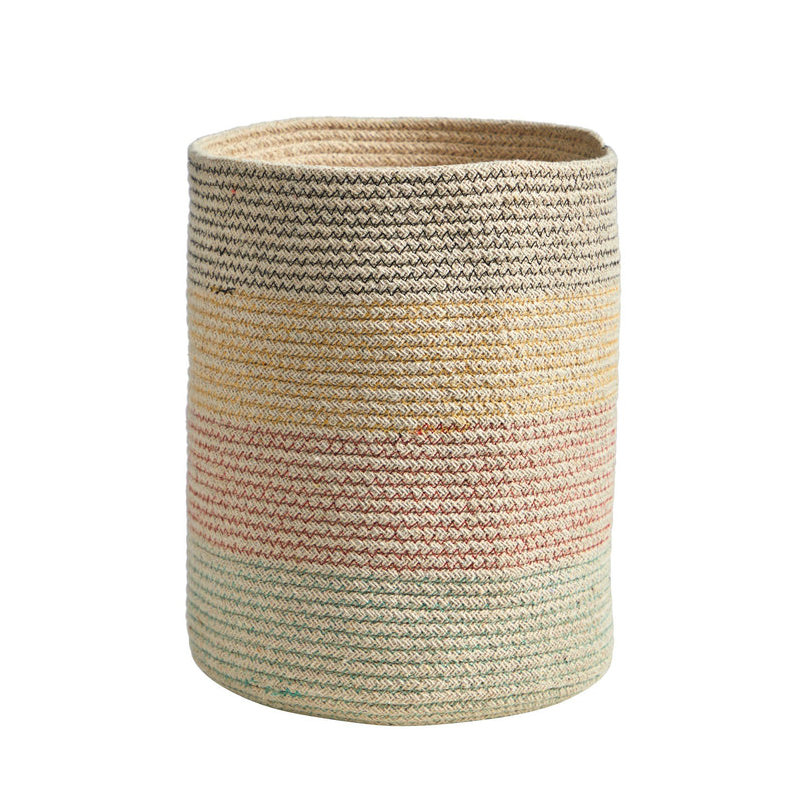 Pot à fleurs en coton tissé