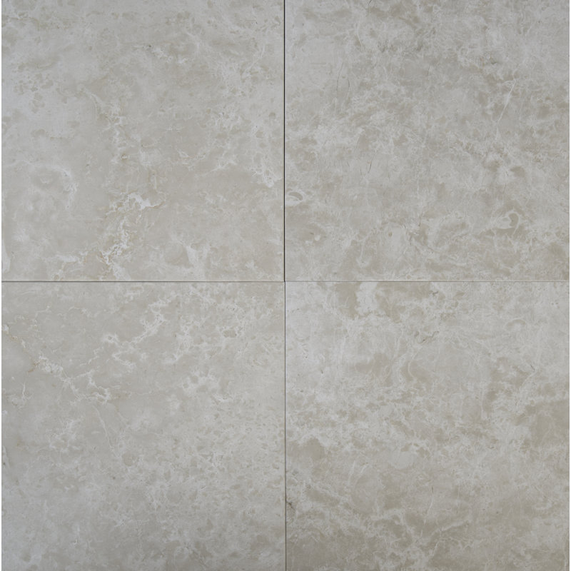 12 in. x 12 in Polished Natural Stone Floor and Wall Tile, Florentine Dust