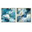 Hulstein - Ensemble de 2 décorations murales en marbre abstrait-102581415-102581413