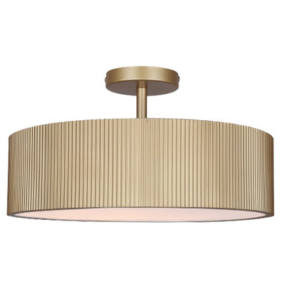 Durham 2 Light Semi Flush