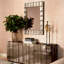 Mariani Rectangle Brass Mirror