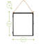 Nicola Spring - Hanging Metal Photo Frames-114190889-114190898-114190899