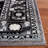 Evanoff 262 Area Rug In Grey / Black-650989665
