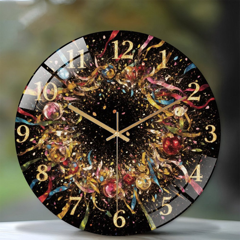 Horloge murale 12 po