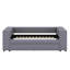 Lit simple tapissier avec lit gigogne-435913495