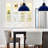 1 - Industrial Dome Pendant Light