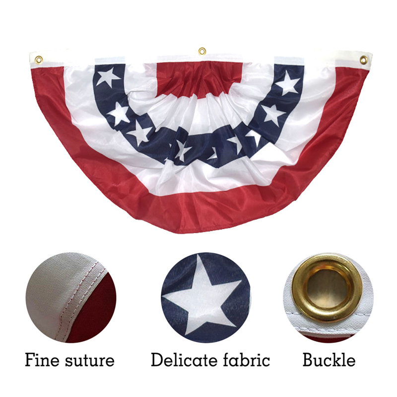 Koblieu Drapeau en forme d'éventail, D