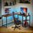 Marko L-Shaped Metal Base Computer Desk