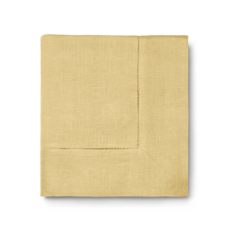 Festival Handmade Tablecloth, Butter, 140" x 66"