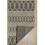 Tapis noir en laine fabriqué à la main Modern Kilim-1233800033