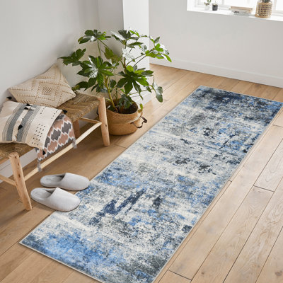 Tapis lxt-carpette pour salon Tapis abstrait moderne lavable Tapis antidérapant pour patio de chambre à coucher