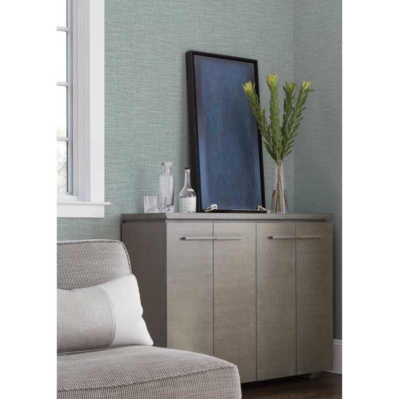Wood & Shiplap Vinyl Wallpaper Roll, Sage