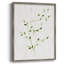 «Windblown Leaves I», reproduction encadrée - bois massif 47464-876321399