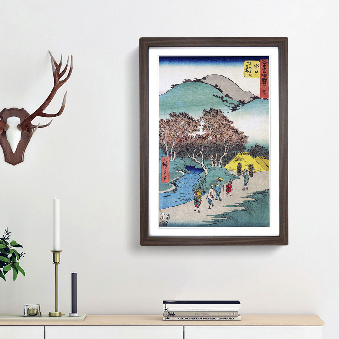 Mizukuchi by Utagawa Hiroshige - Picture Frame Painting Print